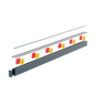 Pack 3 mètres rail réglable aluminium à la française