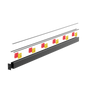 Pack 3 mètres rail réglable aluminium à la française