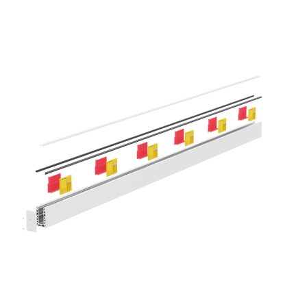 Pack 3 mètres rail réglable aluminium à la française