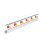 Pack 3 mètres rail réglable aluminium à la française